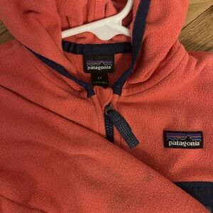 Patagonia 4T Pink Fleece Hoodie